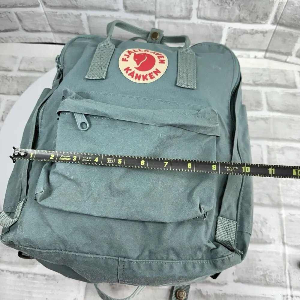 Fjallraven Kanken Frost Green Classic Everyday Outdoor Backpack Book Bag